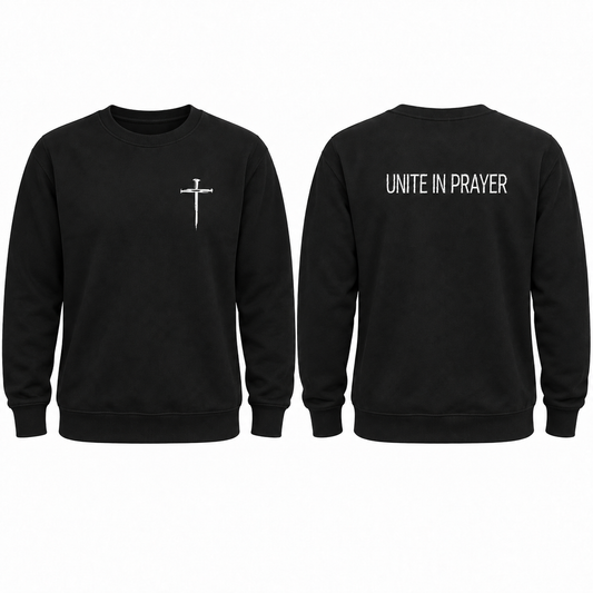Black Unisex Crewneck Sweatshirt