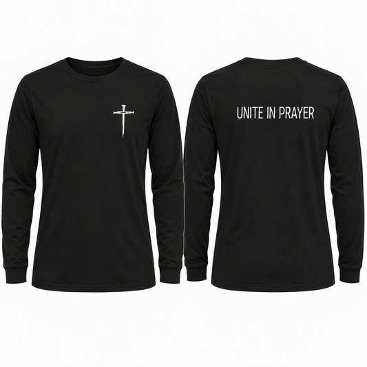 Black Long-Sleeve Unisex Tee