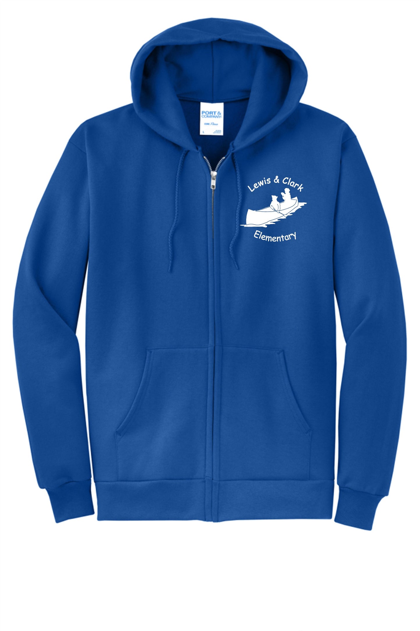 Lewis & Clark Elementary Full Zip Hooded Sweatshirt