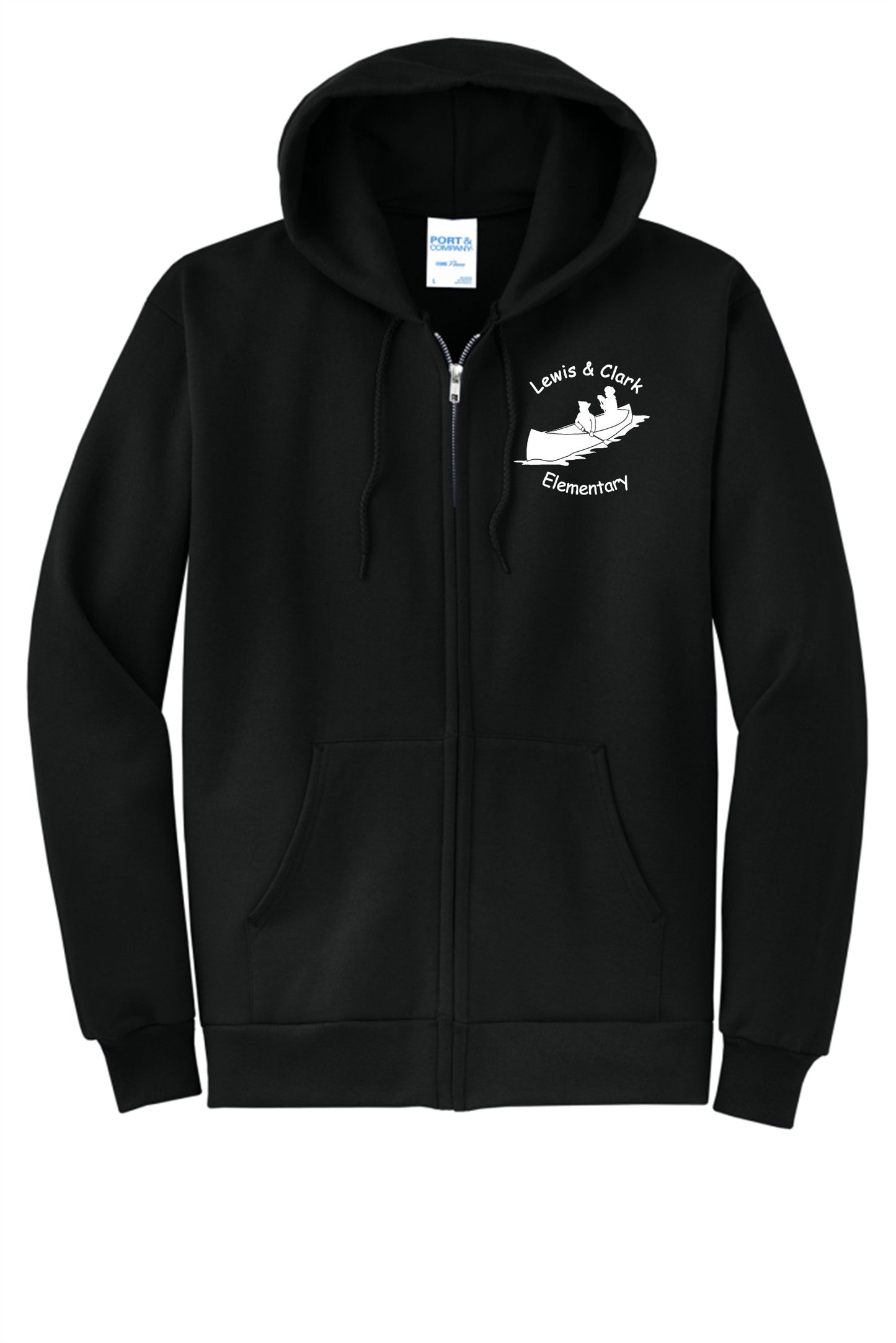 Lewis & Clark Elementary Full Zip Hooded Sweatshirt
